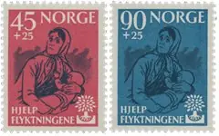 Szybka dostawa Noorwegen 1960 - AFA 457-58 - Postfris
