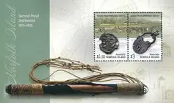 Darmowa dostawa Norfolk Island - Strafkolonie - Postfris souvenirvelletje