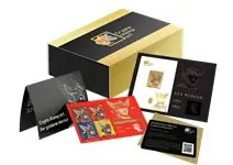 Zwrot pieniędzy Oostenrijk - Gold edition Mercury incl. gold bullion en NFT - Cryptopostzegel- Mystery Boxxx