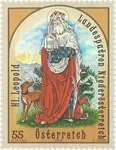 Oryginalny Oostenrijk 2009 - Sint Leopold - Postfrisse postzegel