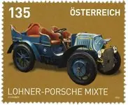 Autentyczny Oostenrijk 2022 - Porsche Mixte - Postfrisse postzegel