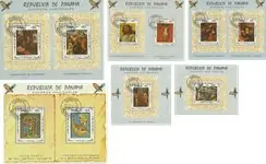 Popularny Panama 1968 - Michel Block 80-85 - Gestempeld