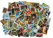 Paraguay- 1000 verschillende postzegels in complete series - Gestempeld Tylko dziś