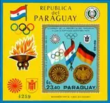 Paraguay 1970 - MICHEL Blok 140 - Postfris Zwrot pieniędzy