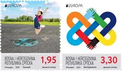 Republic of Servië - EUROPA 2023 Peace - Postfrisse serie van 2 Nowość