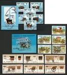 Rijtuigen - 2 souvenir velletjes en 2 series Zwrot pieniędzy