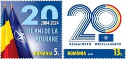 Premium Roemenië - 20 jaar in de NAVO - Postfrisse serie van 2