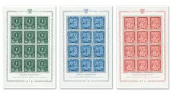 Polen 1947 - MICHEL 445-447 - Set velletjes Zwrot pieniędzy