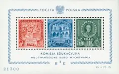 Polen 1947 - MICHEL 445-447 - Velletje Tylko dziś
