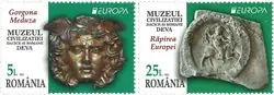 Ostatnia szansa Roemenië - EUROPA 2025 National Archaeological Disc - Postfrisse serie van 2