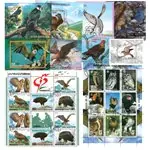 Zwrot pieniędzy Roofvogels - 10 souvenirvelletjes - Gestempeld