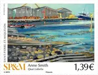 Saint Pierre and Miquelon - Quai Lobelia - Postfrisse postzegel Tani