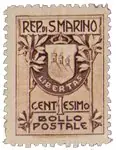 San Marino 1907 - MICHEL 47II - Postfris Niska cena