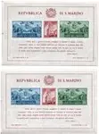 San Marino 1945 - MICHEL Bl. 4A/B - Postfris Nowość