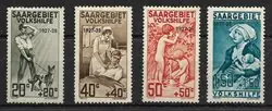 Oryginalny Saar 1927 - AFA 122 - 125 - Ongebruikt