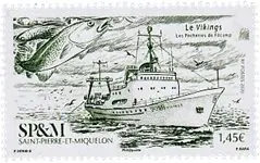 Saint Pierre & Miquelon - Le Vikings - Postfrisse postzegel Darmowa dostawa