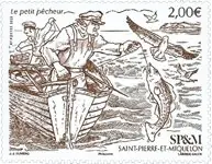 Saint Pierre & Miquelon - The little fisherman - Postfrisse postzegel Ekspresowa dostawa