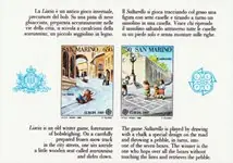 Zwrot pieniędzy San Marino 1989 - MICHEL Bl. 12 - Postfris souvenirvelletje