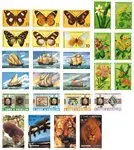 Autentyczny Sao Tome & Principe 1979-1996 - 5 series totaal 26zegels - Postfris