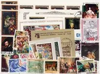 Tylko dziś Schilderijen - Postzegel pakket - Gestempeld