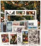 Schilderijen - Postzegel pakket - Gestempeld Popularny