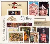 Schilderijen - Postzegel pakket - Postfris Popularny