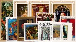 Schilderijen - Postzegel pakket - Postfris Premium