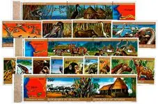 Oryginalny Senegal 1976-1980 - Michel 583/588, 659/664, 716/721 - Postfris