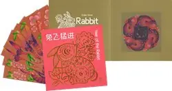 Najlepsza cena Singapore - Year of the rabbit 2024 - Postfris souvenirvelletje