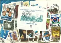 Zwrot pieniędzy Sovjet Unie 1983 gestempelde jaarset met souvenir velletje