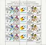 Tani Spaans Andorra 1982 - MICHEL 155-156 - Postfris