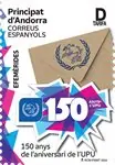 Spanish Andorra - 150 years of the UPU - Postfrisse postzegel Szybka dostawa