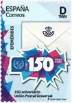 Zwrot pieniędzy Spanje - 150 years of the UPU - Postfrisse postzegel