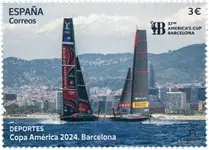 Tylko dziś Spanje - American Cup 2024 Barcelona - Postfrisse postzegel