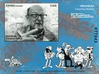 Tani Spanje - Francisco Ibanez - Postfris souvenirvelletje