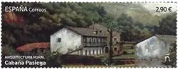 Zamów teraz Spanje - Rural architechture: Cabana Pasiega - Postfrisse postzegel