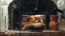 Spanje - Spain in 19 dishes - Postfris souvenirvelletje Ostatnia szansa