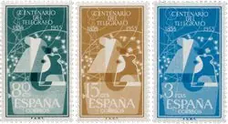 Spanje 1955 - Michel 1065/1067 - Postfris Nowość