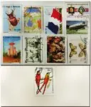 Autentyczny St. Tome III 10 verschillende series