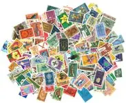 Autentyczny Suriname - 300 verschillende postzegels