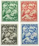 Suriname - NVPH 141-144 - Ongebruikt Rabat