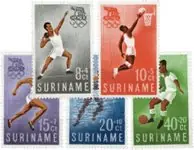 Suriname - NVPH 349-353 - Postfris Wyprzedaż