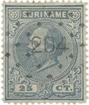 Suriname 1873-1889 - NVPH 10a - Gebruikt Wysoka jakość