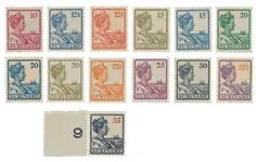 Zwrot pieniędzy Suriname 1915-1926 - NVPH 87-99 - Postfris