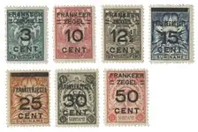 Promocja Suriname 1927 - NVPH 130-136 - Ongebruikt