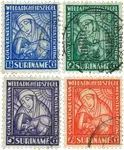 Suriname 1928 - NVPH 137-140 - Gebruikt Bezpieczna płatność