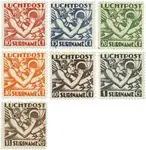 Suriname 1930 - Luchtpostzegels NVPH LP1-LP7 - Postfris Bezpieczna płatność