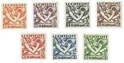 Szybka dostawa Suriname 1930 - Luchtpostzegels NVPH LP1-LP7 - Ongebruikt