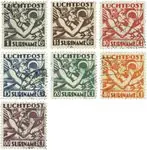 Oryginalny Suriname 1930 - Luchtpostzegels NVPH LP1-LP7 - Gebruikt