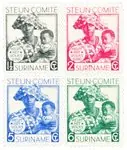 Suriname 1931 - NVPH 146-149 - Postfris Autentyczny